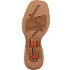 Kids Brown Durango® Lil' Rebel Pro™ Big Kids' Coffee and Bone Western Boot Size 5 - image 2 of 4