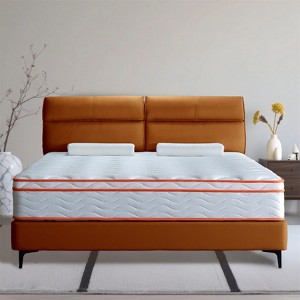 RISOKEYS King Mattress 12 Inch Hybrid Mattress - Medium Firm for Back & Lumbar Support, Individual Pocket Spring Mattresses for Motion Isolation - 1 of 4