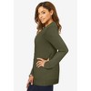Jessica London Women's Plus Size Fine Gauge Cardigan - 4 of 4
