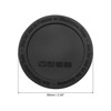 Unique Bargains Rubber Silicone Black Coasters - 2 of 4