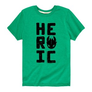Boys' - How to Train Your Dragon - Heroic Short Sleeve Graphic T-Shirt - 1 of 3