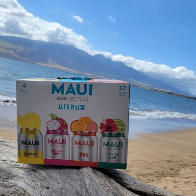 Maui Brewing Hard Seltzer Variety Pack - 12pk/12 fl oz Cans