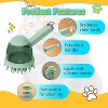 BABYYER Pet Bath Brush for Dogs & Cats - Grooming Brush with Built-in Shampoo Dispenser - Massage Wash Brush for Long & Short Hair - 4 of 4