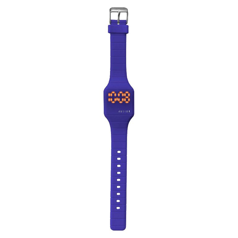 Boys' Fusion Hidden LED Digital Watch - Blue, 4 of 5