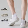 Alilang Men's Cushioned Low Cut Grip Socks 5-Pack with Arch Support and Breathable Mesh Panels - 3 of 4