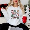 Christmas Vibes Sketched - Women's Graphic Sweatshirt - 3 of 4