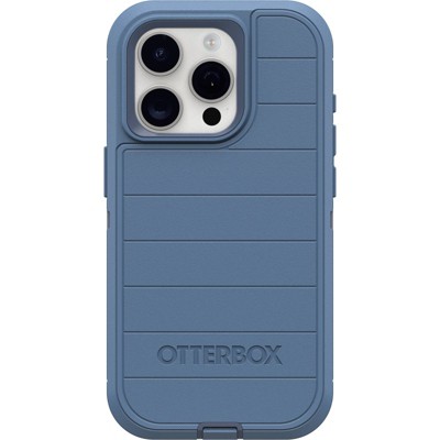 OtterBox Apple iPhone 15 Pro Defender Series Pro Case - Baby Blue Jeans