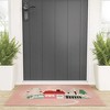 Showmemars Festive Winter Hut in pink Welcome Mat -Society6 - 2 of 3