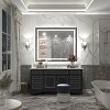 Apmir Super Bright Front & Back LED Lighted Anti-Fog Aluminum Alloy Framed Tempered Glass Bathroom/Vanity Mirror with ETL & 3-Year Warranty - 2 of 4