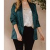Women's Too Far Gone Leopard Blazer - Oddi - 2 of 4