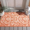 Courtyard CY2663 UV & Stain Resistant Non-Shedding Power Loomed Indoor/Outdoor Rugs - Safavieh - 2 of 4