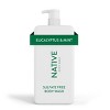 Native Body Wash for Men & Women - Eucalyptus & Mint - Sulfate Free with Pump - 36 fl oz - 3 of 4