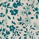 small turquoise flowers