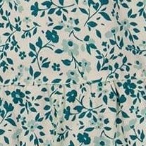 small turquoise flowers