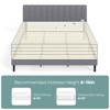 ELJGET Full Bed Frame with Adjustable Headboard, Heavy-Duty Support, Quiet Foam Padding & Underbed Storage - 3 of 4