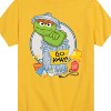 Boys' - Sesame Street - Oscar Go Away Short Sleeve Graphic T-Shirt - 2 of 4