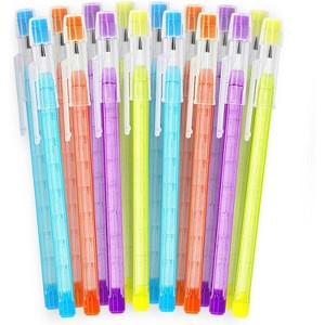 Enday No 2 HB Pencils Multipoint Non-Sharpening Stackable Pencil with Matching Eraser for Kids, Students, Teachers, Office - 1 of 4