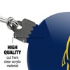 University of Toledo Rockets Logo Acrylic Christmas Tree Holiday Ornament - 4 of 4