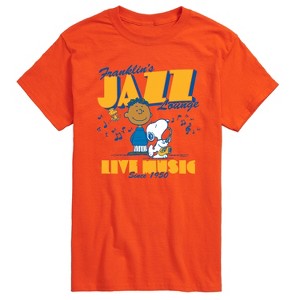 Men's - Peanuts - Franklins Jazz Lounge Short Sleeve Graphic T-Shirt - 1 of 4