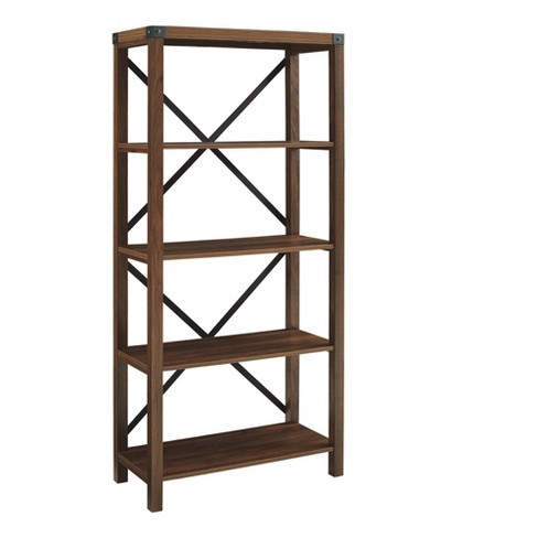 Target store wood bookshelf