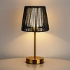 ONEWISH 2-Pack Cordless Table Lamps with Double Shades – Portable, Touch-Control, Holiday Gift & Home Accent - 2 of 4