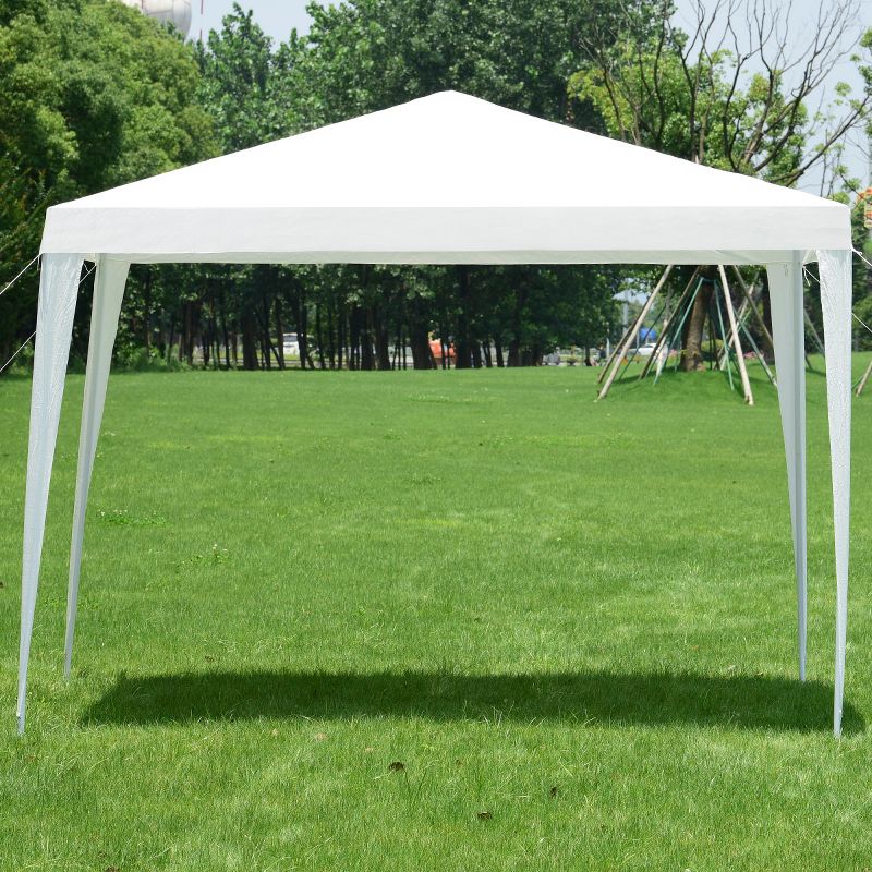 Tangkula Canopy Tent BBQ Shelter Pavilion Folding Gazebo Wedding Party Camping, 2 of 7