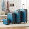 Polibi Vintage 4-Piece Expandable Hardshell Luggage Set with Cosmetic Case - 2 of 4
