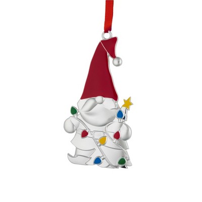 Nambe Gnome with Lights Ornament