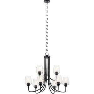 Kichler Lighting Valserrano 9 - Light Chandelier in  Black - 1 of 3
