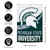 Evergreen Flag, DS New Burlap, Garden, Michigan State University - 2 of 4