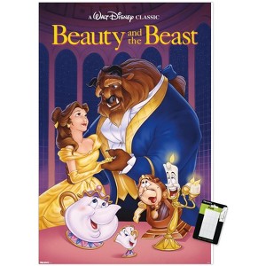 Trends International Disney Beauty and the Beast (1991) - Collector's VHS Cover Unframed Wall Poster Prints - 1 of 4