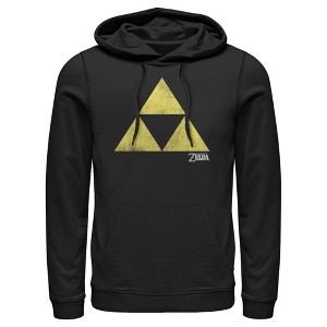 Men's Nintendo Legend of Zelda Classic Triforce Pull Over Hoodie - 1 of 4