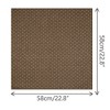 INSPIRE CHIC Women Polka Dots Cotton Linen Retro Solid Color Plain Square Neck Scarves 1Pc - 3 of 4