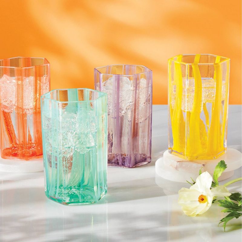4pc Short Glass Drinkware Set - DVF for Target, 5 of 8