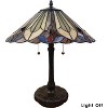 Fine Art Lighting Vintage Stained Glass Table Lamp - 4 of 4