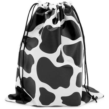 1pc Cute Cow Pattern Cartoon Cow Print Gift Wrapping Bag, Paper