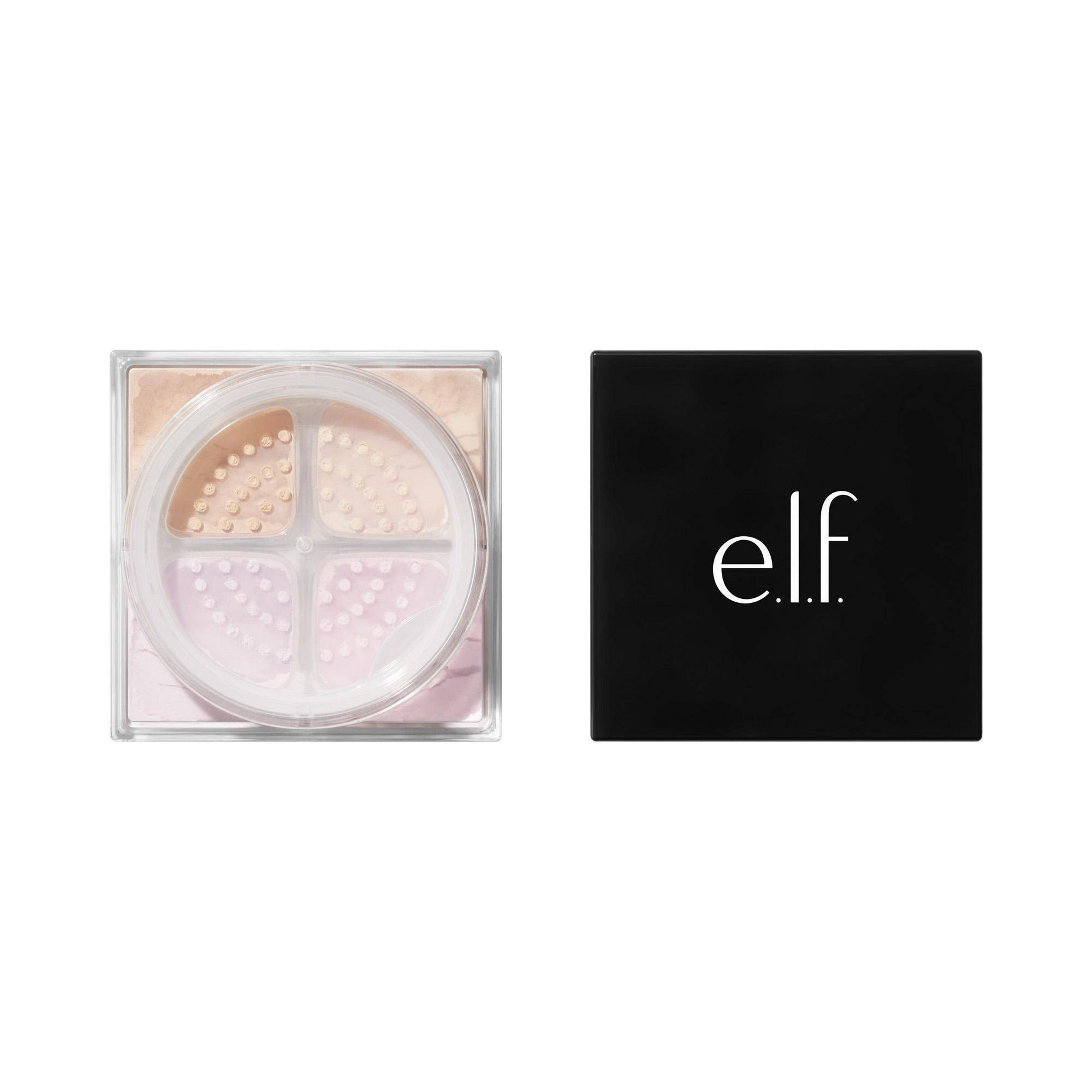 e.l.f. Set It Bright Correcting & Brightening Setting Powder Quad - 0.37oz