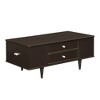 ACEPANO 47.2 in. W Modern Rectangle Coffee Table with Four Drawers & Two Side Hidden Storage Compartments For Living Room-Brown - 4 of 4