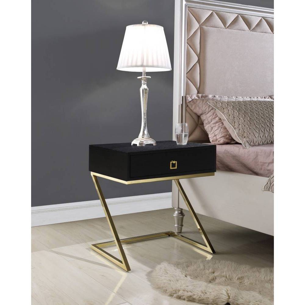Francisco Side Table Black - Chic Home Design was $289.99 now $173.99 (40.0% off)
