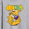 Men's - Cat Dog - Shh! CatDog Long Sleeve Graphic T-Shirt - 2 of 4
