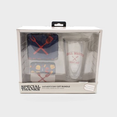 Special Thanks Men's Gril Dad 4pk Socks - Multi 6 - 12