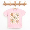The Juniper Shop SmileyWorld Checkered Floral Distressed Youth Short Sleeve Tee - 2 of 4