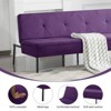 Aukfa 63" Multi-Functional Convertible Sofa Bed ¨C Instantly Transforms into Japanese Mattress, Space-Saving Solution - 2 of 4