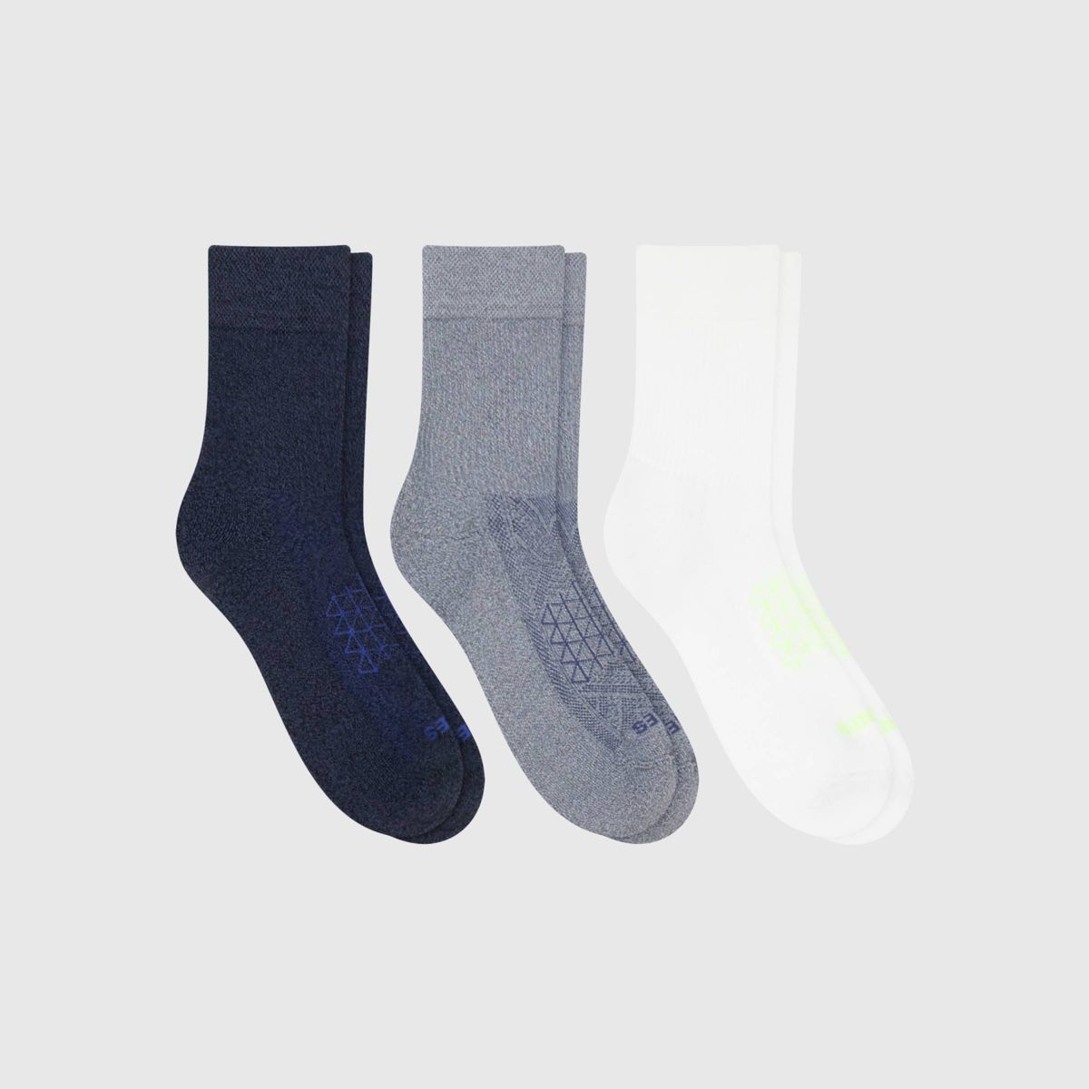 Hanes Men's Absolute Run Crew Socks 3pk - thumbnail 10