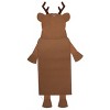 Transpac Fabric 38.58 in. Multicolor Christmas Reindeer Calendar - 3 of 3
