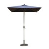 Vynxaria Rectangle Patio Umbrella - Crank Lift & Tilt Function for Ultimate Shade Control - 2 of 4