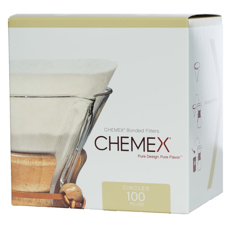 Chemex Bonded Filter - Circle - 100 ct - Exclusive Packaging, 2 of 4