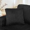 110.63" Corduroy L-Shaped Modular Sectional Sofa with Arc Footstool & Removable Cushions - 3 of 4
