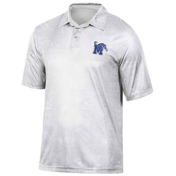 NCAA Memphis Tigers Men's Tropical Polo T-Shirt