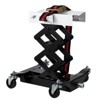 450 Lbs Capacity Low Profile Transmission Jack with Safety Straps, 7-23 Inch Lift Range, Heavy Duty Auto Repair Lifting Jack with 4 Wheels - 2 of 4